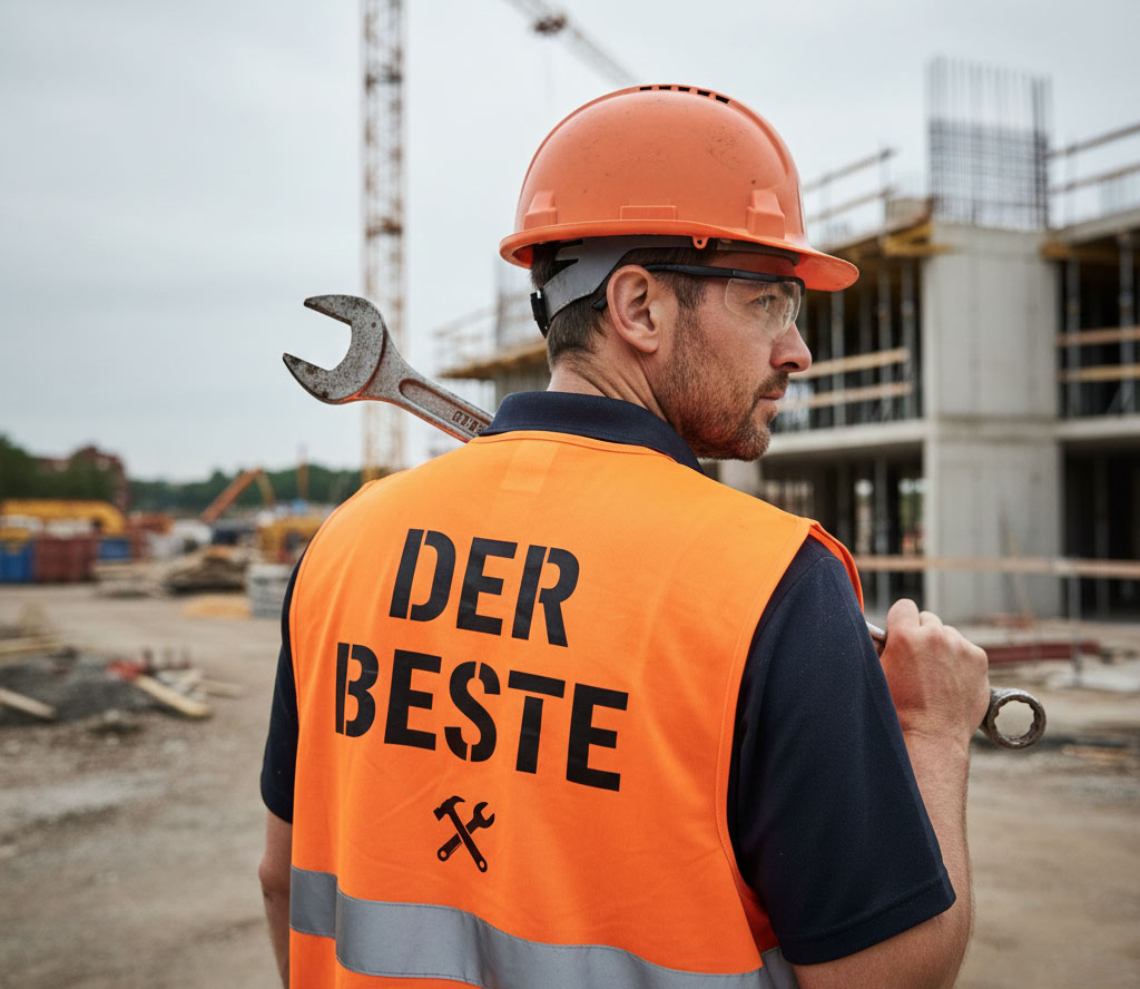 Praktische Werbeartikel Baustelle