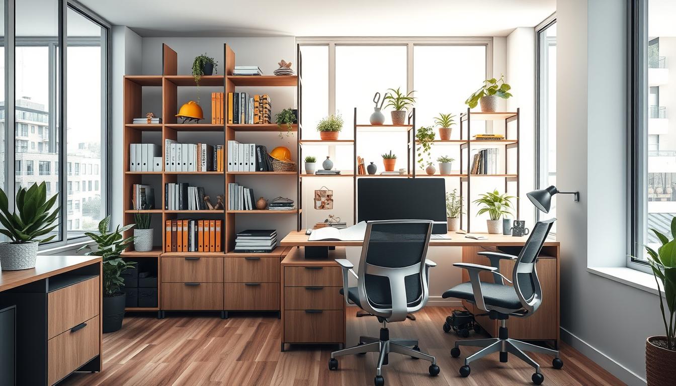 Kleine Baubüros einrichten